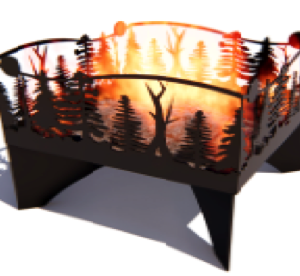 Fireplace "The Forest Lesok"